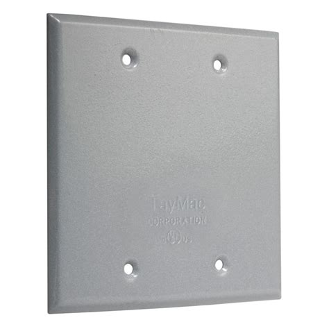 blank covers for 6 electrical boxes|4x4 metal electrical box cover.